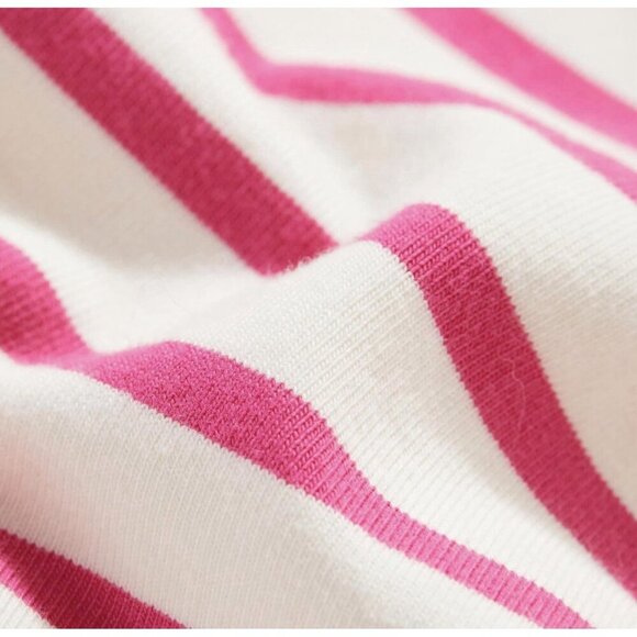 NWT Vineyard Vines Girls' Everyday Bike Short Cranberry Stripe Size Medium 10-12 - Picture 9 of 11